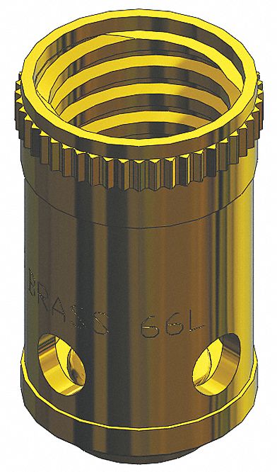T&S Brass Cold Cartridge, Fits Brand T&S Brass, Brass, Chrome Finish - 66L