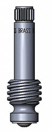 T&S Brass Right Hand Spindle, Fits Brand T&S Brass, Brass, Chrome Finish - 000811-25