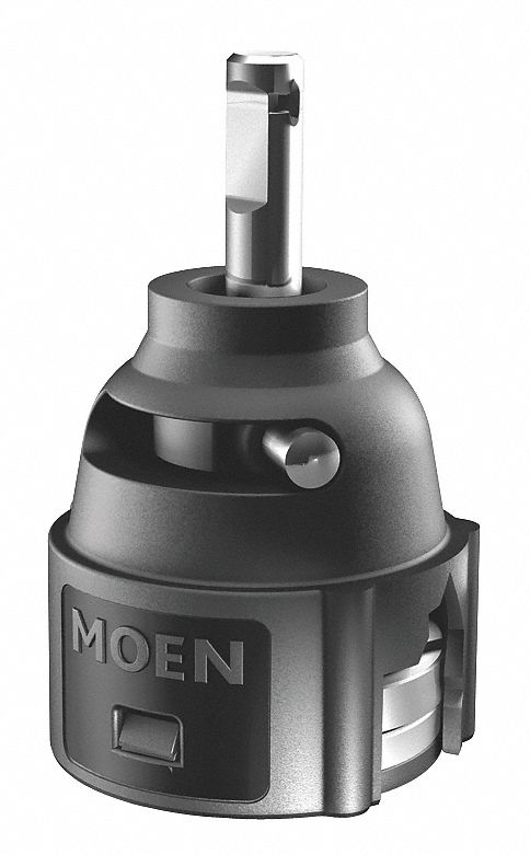 Moen Cartridge, Single Lever, Fits Brand Moen, Plastic - 1255