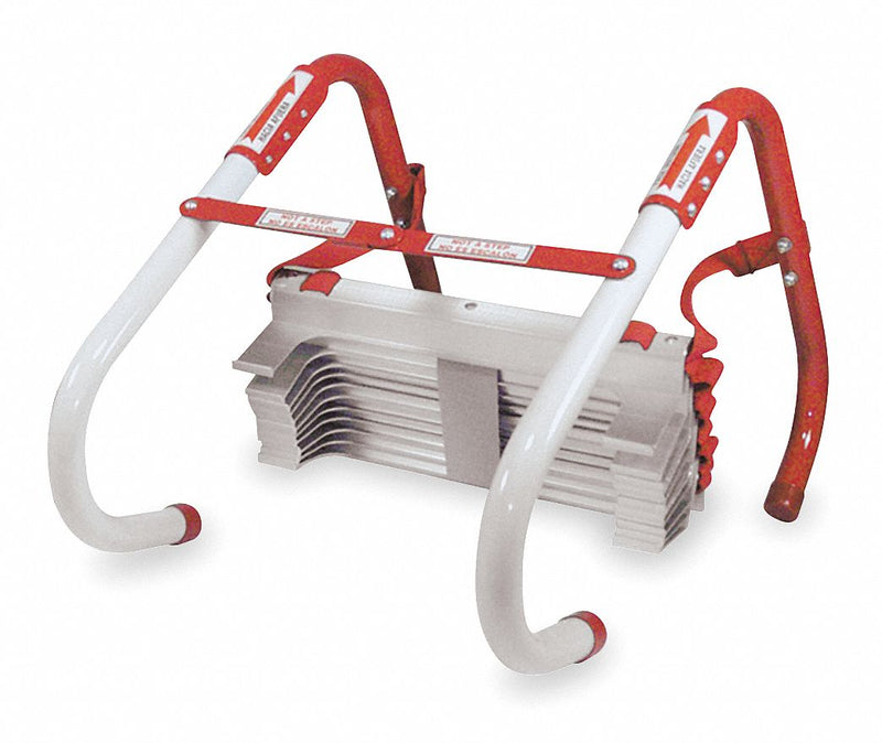 Kidde Emergency Escape Ladder, 25 ft Length, For Use With 3 Story Structures - 468094