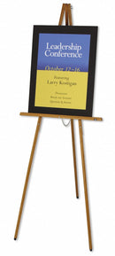 Quartet Easel, Wood Frame Material, 64" Overall Height - 41E