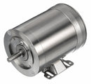 Leeson 1/2 HP Washdown Motor,3-Phase,1725 Nameplate RPM,208-230/460 Voltage,Frame 56C - 117119