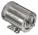 Leeson 1/2 HP Washdown Motor,3-Phase,1725 Nameplate RPM,208-230/460 Voltage,Frame 56C - 117119