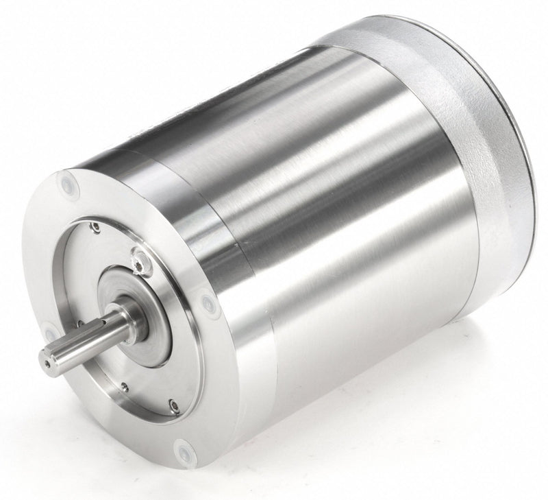 Leeson 1/2 HP Washdown Motor,3-Phase,1725 Nameplate RPM,208-230/460 Voltage,Frame 56C - 117127
