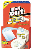 Iron Out Toilet Bowl Cleaner, 2.10 oz. Cleaner Container Size, Box Cleaner Container Type - AT12T
