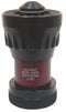 Viper Fire Hose Nozzle, 1 1/2 in Inlet Size, NST Thread Type, 20 to 90 Flow Rate, Black Bumper Color - 1590-20