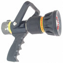 Viper Fire Hose Nozzle, 1 1/2 in Inlet Size, NST Thread Type, 95 gpm Flow Rate, Black Bumper Color - CG2510-95