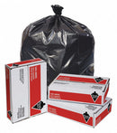 Tough Guy Trash Bag, 50 gal., LLDPE, Flat Pack, Black, PK 50 - 4YPC5