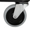 Rubbermaid Enclosed Service Cart, 300 lb. Load Capacity, Polypropylene, Black - FG409500BLA