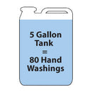 Monsam Single Basin Hand Pump Portable Sink PSE-2008, Non-Heated, Cold Water Only, Short 30.25" High Cabinet