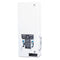 Hospeco Dual Sanitary Napkin/Tampon Dispenser, Coin, 11 1/8 X 7 5/8 X 26 3/8, White - HOS125
