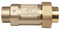 Apollo Check Valve, 3/4 in, Dual, Inline, Bronze, FNPT x FNPT - 4ALF3A44A