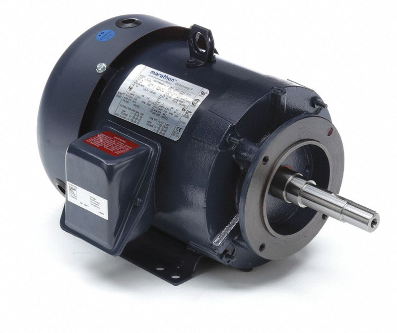 Marathon Motors 3 HP Close-Coupled Pump Motor,3-Phase,3505 Nameplate RPM,230/460 Voltage,182JM - 182TTFBD6006