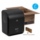 Georgia-Pacific Paper Towel Dispenser, Pacific Blue Ultra(TM), Black, (1) Roll w/Stub Roll, Automatic - 59590