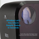 Georgia-Pacific Paper Towel Dispenser, Pacific Blue Ultra(TM), Black, (1) Roll w/Stub Roll, Automatic - 59590
