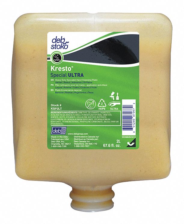 Deb Fresh, Paste, Hand Cleaner, 2 L, Cartridge, Deb, PK 4 - KSP2LT