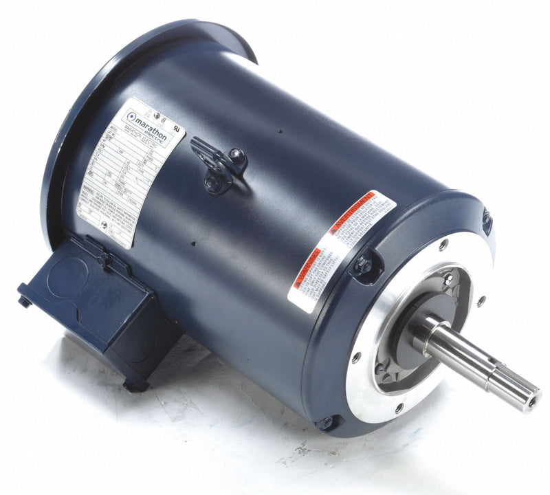 Marathon Motors 7 1/2 HP Close-Coupled Pump Motor,3-Phase,3490 Nameplate RPM,230/460 Voltage,184JMV - 184TTDW16310