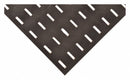 Notrax Drainage Mat, 5 ft L, 3 ft W, 7/16 in Thick, Rectangle, Black - 420S0035BL