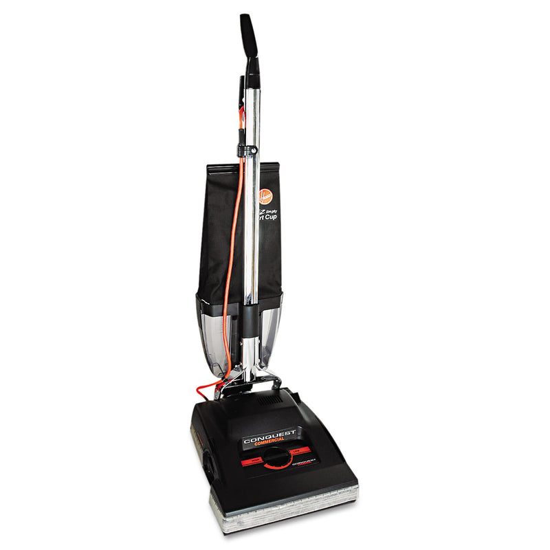 Hoover Conquest Bagless Upright Vacuum, 25Lb, Black - HVRC1800010