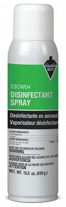 Tough Guy Disinfectant, 15.5 oz Cleaner Container Size, Aerosol Can Cleaner Container Type - 53CW04