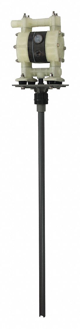 Dayton Air Operated Drum Pump, Basic Pump with Discharge Hose, For Container Type Drum - 53JU96