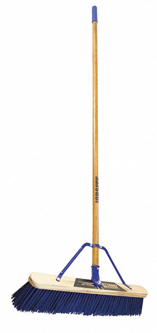 Quickie Synthetic Push Broom, 24 in Sweep Face - 869HDSU
