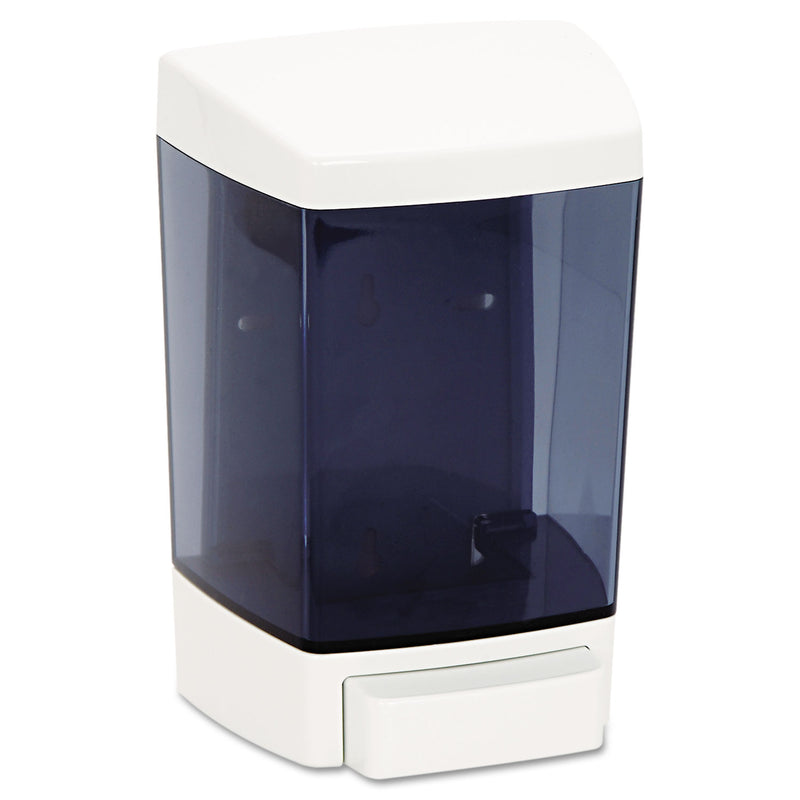 Impact Products Clearvu Plastic Soap Dispenser, 46 Oz, 5.5" X 4.25" X 8.5, White - IMP9346