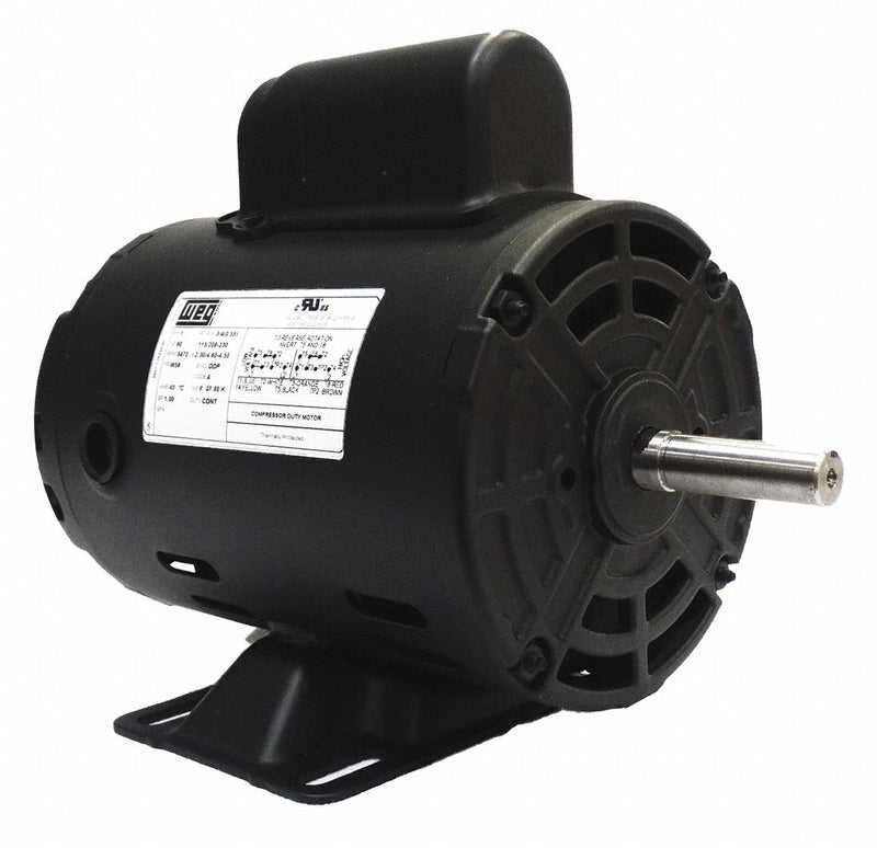 Weg 13589373 - Air Compressor Motor 1-1/2 HP Frame 56