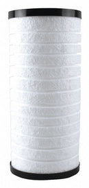 Trident 5 Micron Rating Sediment Grooved Filter Capped Cartridge, 4 1/2 in Diameter, 9 7/8 in Height, 14.0 g - 54JK06