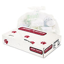 Jaguar Industrial Drum Liners, Rolls, 60 Gal, 1.8 Mil, 38" X 63", Clear, 75/Carton - JAGD38633CL