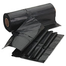 Jaguar Industrial Drum Liners, Rolls, 60 Gal, 2.7 Mil, 38" X 63", Black, 50/Carton - JAGD38634BN, Updated Part Number: BWKD38634BN