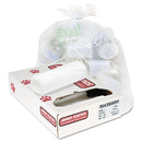 Jaguar Industrial Strength Commercial Coreless Roll Can Liners, 55 Gal, 13 Microns, 36" X 60", Natural, 200/Carton - JAGRH3660H