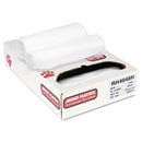 Jaguar Industrial Strength Commercial Coreless Roll Can Liners, 45 Gal, 13 Microns, 40" X 48", Natural, 250/Carton - JAGRH4048H