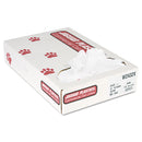 Jaguar Industrial Strength Low-Density Commercial Can Liners, 16 Gal, 0.5 Mil, 24" X 32", White, 500/Carton - JAGW2432X