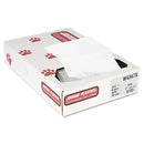 Jaguar Industrial Strength Low-Density Commercial Can Liners, 56 Gal, 0.9 Mil, 43" X 47", White, 100/Carton - JAGW4347X