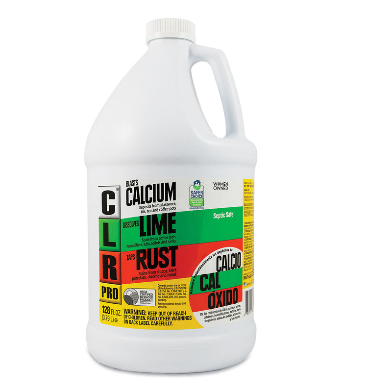 CLR PRO Calcium, Lime And Rust Remover, 1 Gal Bottle, 4/Carton - JELCL4PRO