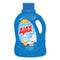 Ajax Laundry Detergent Liquid, Oxy Overload, Fresh Burst Scent, 40 Loads, 60 Oz Bottle, 6/Carton - PBCAJAXX37