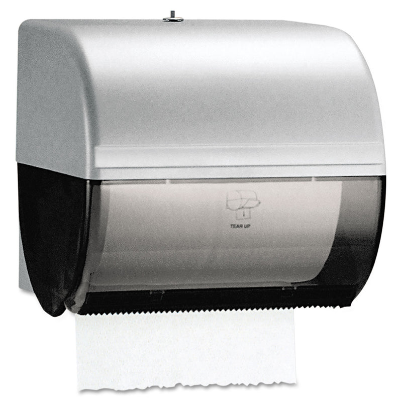 Kimberly-Clark Omni Roll Towel Dispenser, 10 1/2 X 10 X 10, Smoke/Gray - KCC09746