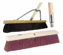 Tough Guy Synthetic Push Broom, 18 in Sweep Face - 59JM45