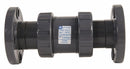 Hayward Check Valve, 3 in, Single, Inline True Union, PVC, Flange x Flange - TC1300FE