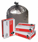 Tough Guy Trash Bag, 20 to 30 gal., Super Hexene HAO, Flat Pack, Silver, PK 100 - 5AE63