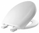 Bemis Round, Standard Toilet Seat Type, Closed Front Type, Includes Cover Yes, White - 7BGR200SLT 000
