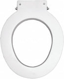 Bemis Round, Lift Toilet Seat Type, Closed Front Type, Includes Cover No, White - GR4LR-000
