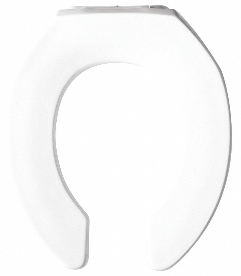 Bemis Round, Standard Toilet Seat Type, Open Front Type, Includes Cover No, White - 2055CT-000