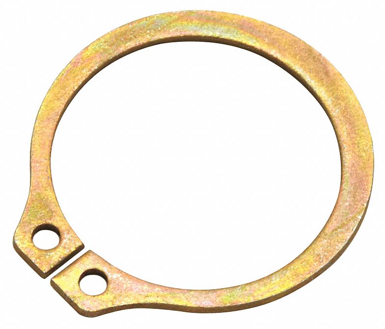 Rotor Clip Standard Retaining Ring, External, 1 9/16 in For Shaft Dia., For Bore Dia. - SH-156ST ZD