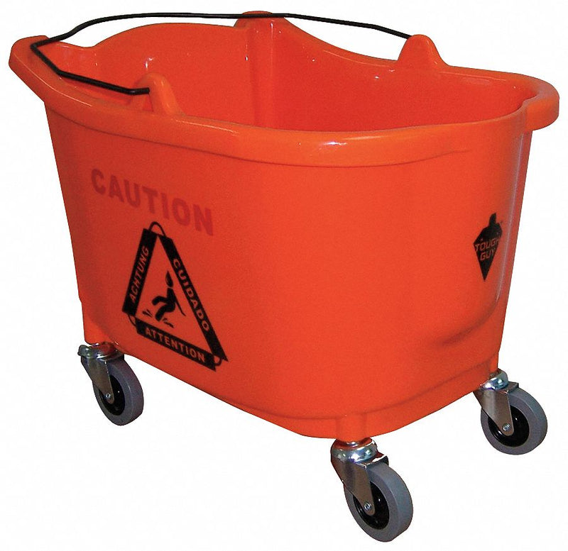 Tough Guy 5CJJ5 - D8083 Mop Bucket 8-3/4 gal. Orange