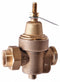 Watts Water Pressure Reducing Valve, Standard Valve Type, Lead Free Brass, 1/2 in Pipe Size - 1/2 LF N55BUM1