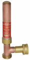 Watts 6 3/8 inH Low-Lead Copper Mini Water Hammer Arrestor, Hose - 3/4 LF 05 H M1 ( Hose )