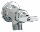 Chicago Faucets Straight Inside Sill Faucet, Blade Faucet Handle Type, 7.00 gpm, Chrome - 293-CP