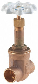 Milwaukee Valve Gate Valve, Valve Class Class 300, Lead-Free Bronze, Solder Connection Type - UP149 3/4